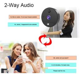 Tuya Smart 1080p Wifi Video Peephole para puertas de videos de videos para el videos para el apartamento Video Doorbell Intercoming For Home