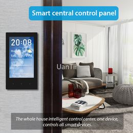 Tuya Smart 4 pulgadas HD LCD Touch Wall Panel de control multifuncional Panel de control multifuncional para el panel táctil central de Home Smart US Versión