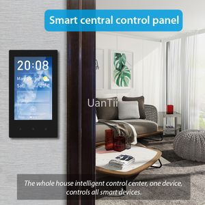 Tuya Smart 4 inch HD LCD Touch Wall Panel Multifunctioneel bedieningspaneel voor Smart Home Central Touch Panel US-versie