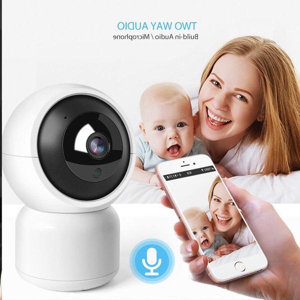 FreeShipping Tuya Smart Life 720P 1080P Cámara IP 1M 2M Cámara inalámbrica WiFi Vigilancia de seguridad Cámara CCTV Monitor de bebé Ojsgq