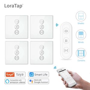 TUYA Smart Life Curtain Switch Blinds Blinds Rouleau Rouleau Roller RF WiFi Connecté Google Home Alexa Echo Motor Loratap 240426