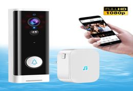 Tuya Smart Life WiFi видео дверной звонок водонепроницаемая беспроводная камера ночного видения приложение управление вызовом домофон VideoEye дверь квартиры Be2102515