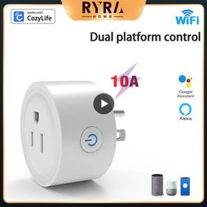 Tuya Smart Socket WiFi UK Plug réalise l'intelligence entière de la maison par Hub Gateway Control Home Alexa