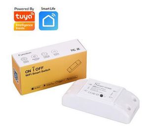 TUYA Wifi Switch Smart Home Control Breaker DIY Wireless Remote Domotica Light Automation Relay Module APP Controller with Alexa Amazon Google Assistant Vs Aqara