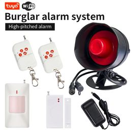 Tuyawifi infrarood inductie antidiefstalalarm voor deuren en ramen infrarood alarm voor winkels winkels en woningen beveiliging antit 240219