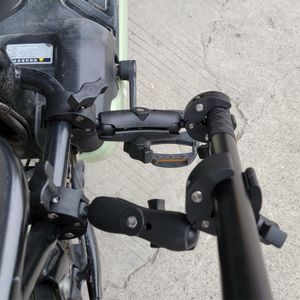 Tuyu Motorcamera Holder Hather Bracket Clamp Bike Mount voor GoPro Max Dji Invisible Selfie Stick voor Insta360 One X2 R