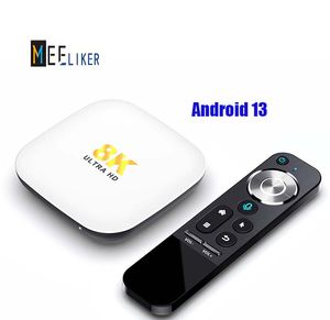 TV Box 8K H96 MAX M2 TEST GRATUIT Android 13 Magnum 4 Go 32 Go RK3528 2.4 / 5G WiFi 6 1000m / LAN BT 5.0 Android TV Box Set Top Box Crystal