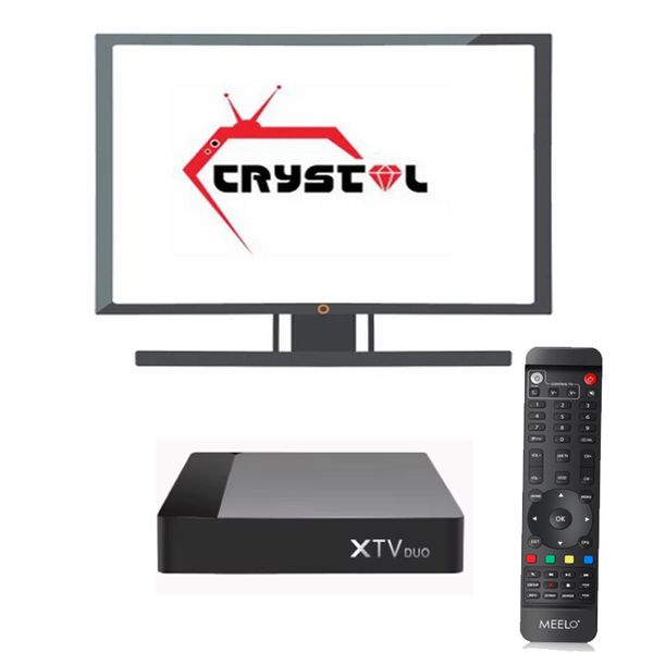 TV Box stable TV en ligne Android 11 Smart 4K TV Box XTV Duo 2 Go 16 Go Rom 5G Double WiFi Set Top Box Ajouter Crystal 12M TV pour le Royaume-Uni en Allemagne Allemagne Pays européens