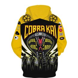 TV Cobra Mannen Hoodies Lange Mouwen Trend Heren Hoodie Herfst Winter Mode Cobra Afdrukken XS-5XL