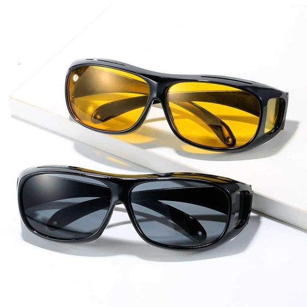 TV nouvelles lunettes de soleil HD lunettes de Vision nocturne pour les conducteurs masculins et féminins conduite coupe-vent résistant au sable Sports multifonctions
