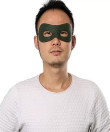 Série TV flèche verte saison 4 Oliver Queen Cosplay Men039s masque pour les yeux pour fête Halloween accessoires 1093521