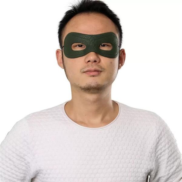 Masque pour les yeux pour hommes, série TV Green Arrow saison 4, Oliver Queen, Cosplay, pour fête d'halloween, accessoires 244c