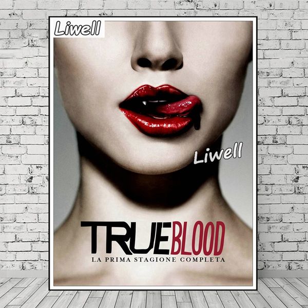 Serie de televisión True Blood Diamond Painting Imagen de diamantes de imitación The Southern Vampire Mystery Bordado Cross Stitch Kits Decoración de habitaciones