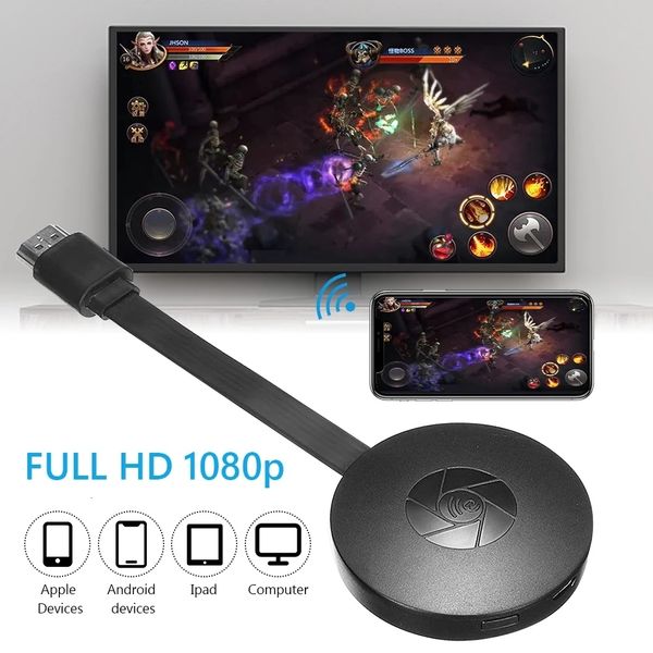 TV Stick Miracast Android Dongle Mirascreen WiFi WiFi HDMicompatible AirPlay Wireless Receiver 1080p Media Streamer Adaptateur 230812