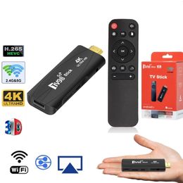 TV Stick TV98 Mini TV Stick Android 12.1 4K Smart Android TV Box 2.4G 5G WiFi Smart TV Box H.265 Lecteur multimédia Récepteur TV Décodeur 230831