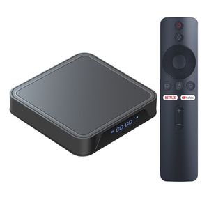 TV98 Pro ATV Smart TV Box Android 14 TV Box 5G Dual Wifi con aplicaciones de TV 8K Video BT5.0 + Quad Core 4K 3D Voice Media Set Box