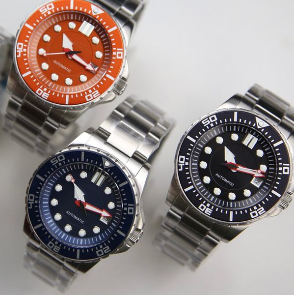 Vingt et un 21 bijoux sapphire mens hommes montres automatiques de montres mécaniques bijoux japon jec de luxe en acier inoxydable maîtres maîtres de bracelet Montre de luxe As2