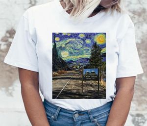 Twin Peaks T-shirt Femmes Harajuku Ullzang qui a tué Laura Palmer Tshirt Tshirt Tshirt 90S Top t-t-t-shir