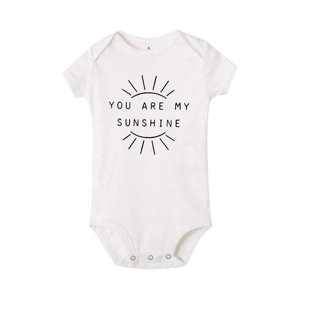 Twin You Are Sunshine My Only Sunshine Bodysuit Baby Boy Baby Girl Clothes Baby Clothes Unisex Baby Wear