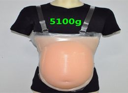 Twins Fake Free Belly vend le ventre Salom faux estomac pour une fausse femme enceinte et acteurs différentes tailles5882190