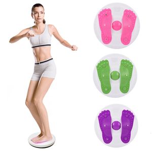 Twist Boards Fitness Taille Twisting Disc Unisex Trainer Abdominal Exercise Home Balance Board Aerobic Rotating Sport Foot Massage Plate 230617