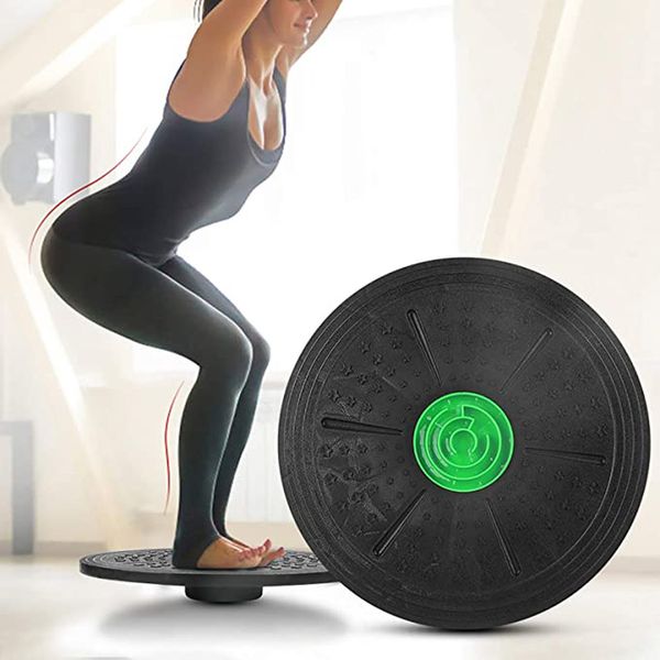 Twist Boards Yoga Balance Board Disque Stabilité Plaques Rondes Exercice Trainer pour Fitness Sports Taille Wriggling Fitness Balance Board 230606