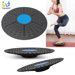 Twist Boards Yoga Balance Board Wobble Fitness Rotatie Stabiliteit Disc Ronde Gym Platen Taille Twisting Exerciser Core Training 230614