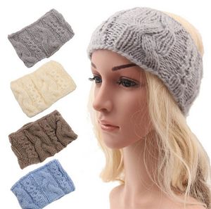 Twist Wave Acrylique Tricoté Bandeau Chapeaux Head Wrap Hat Livraison Gratuite