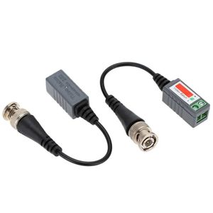 Twisted CCTV Video Balun Transmetteurs passifs de 2000 pieds Distance UTP BALUN BNC Câble Cat5