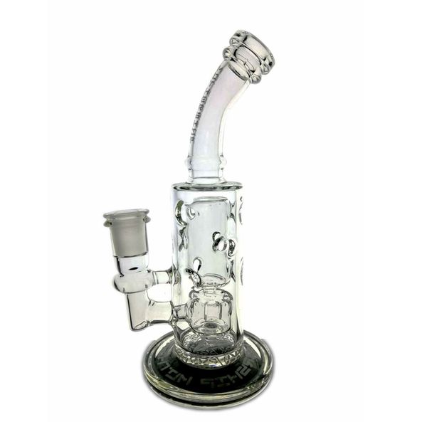 twitter hot bong droite fab oeuf verre bong matrice perc 14mm Joint pipe à eau verre bong recycleur plates-formes pétrolières dab rig tuyaux en verre