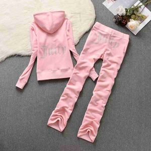 Deux 700g Femmes Pièce Pantalon Velours Juteux Survêtement Femmes Coutoure Ensemble Survêtement Couture Juciy Coture Survêtements Y8mo Brew Wonm