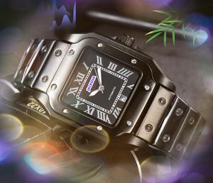 Montre mécanique automatique pour hommes de deux marques de créateurs 42MM boîtier tout en acier inoxydable horloge batterie à quartz montre-bracelet étanche saphir super lumineux montre de luxe