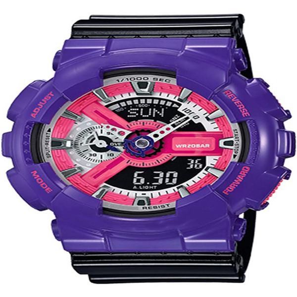 Reloj de cuarzo para hombre deportivo 110 de dos colores DZ7333 resistente al agua y a prueba de golpes hora mundial correa de PU de alta calidad automático hand-r175z