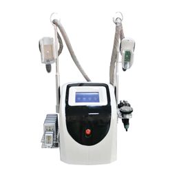 Twee cryo handgrepen Cool Body Sculpting Cryolipolysis Slankmachine Cavitatie RF 8 Pads Lipo Laser Fat Freeze Slankmachine