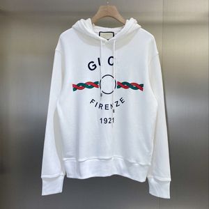 Twee g letters heren en dames hoodies Franse ontwerper Hooded sweatshirt dames gym sportkleding buitensporten joggen hoody dikke lange mouwen met fleece t-shirt