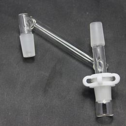 Glas-Dropdown-Reclaimer mit zwei Gelenkgrößen, erhöhter Komfort und Bequemlichkeit, passend für Glasbongs, Wasserpfeifen, Aschenfänger, mit Keck