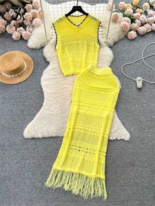Tweedelige jurk singreiny mode strandvakantie