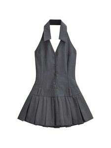 Tweedelige kleding vrouw Gyaru A-lijn bodycon corset halter jurken lolita Japanse mode uit één stuk Amerikaanse stijl esthetiek Q240511