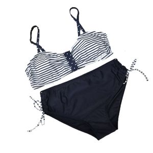 Tweedelige zwangerschapsstrandkleding Tankinis Zwangere vrouwen Gedrukte pak Bikini's gegolfd bikini zwempak