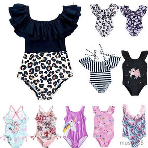 Deux pièces bébé maillots de bain une pièce maillots de bain enfants fille Bikini été enfant en bas âge fille maillot de bain plage enfants maillot de bain