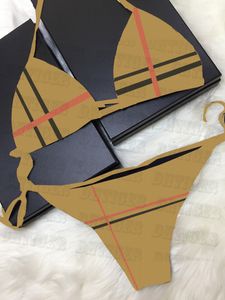 Twee stukken sexy bikinis nieuwigheid ontwerp badpakken slanke meisjes tanknis kleurrijke zomervakantie bikini