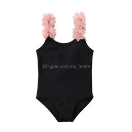 Deux-pièces nous enfants bébé fille floral dos nu maillots de bain bikini monokini maillot de bain maillot de bain 2205303663603 Drop Delivery Maternité Cl Dhfqd