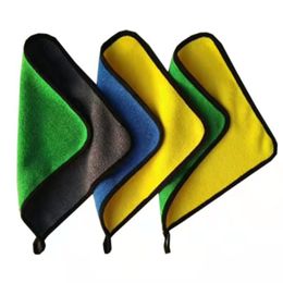 Tweelzijdige Super Absorberende Auto Wash Doek Microfiber Handdoek Schoonmaak Drooghanddoekjes Rag Detaillering Handdoek