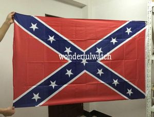 Twee zijden Gedrukte vlag Verbonden burgeroorlog Vlag Nationaal Polyester vlag 5 x 3ft 50pcs DHL Gratis verzending4979537