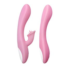 Deux Style Vibrator Av Wand Massager 10 Modes Étanche Doux Gode G Spot Clitoris Stimulateur Adulte Sexy Jouets pour Femme Beauté Articles