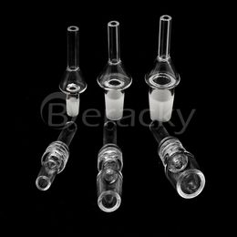 Pointe de quartz de deux styles pour kits NC 10mm 14mm 18mm Pointes d'ongles de quartz mâles Outil Dab pour verre Bongs Dab Rigs Pipes Fumer