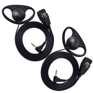 Écouteur radio bidirectionnel 2,5 mm à 1 broche avec micro/ptt, compatible uniquement avec le talkie-walkie Motorola Talk about