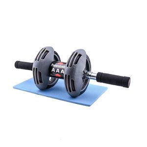 Tweewielig buikwiel Rebound buikspierwiel AB Power Roller Wheels Trainingsapparatuur Gym Fitness Oefenmachine 240227