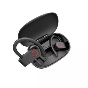 TWS A9S Earhook Headset BT Ear Hook Earphone HIFI Sports Running Étanche Sans Fil