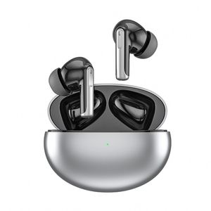 TWS ANC ENC -oortelefoons atcive ruisonderdrukking draadloze Bluetooth -hoofdtelefoon 5.1 stereo -headset met 24 uur speeltijd voor iPhone Huawei